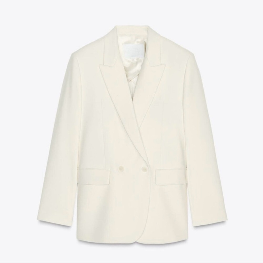 NWT! White Zara Blazer